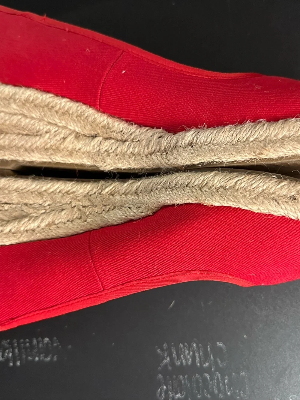 Life Stride Red Canvas Espadrille